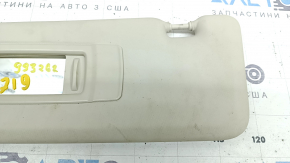 Козирок лівий BMW X7 G07 19-26 Elfenbein-Weiss, без гачка, під хімчистку