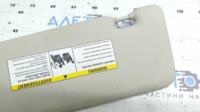 Козирок правий BMW X7 G07 19-26 Elfenbein-Weiss, без гачка, під хімчистку