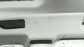 Обшивка потолка BMW X7 G07 19-26 под панораму и дефлектора обдува 3 ряда, Elfenbein-Weiss, под химчистку, тычки, надрывы
