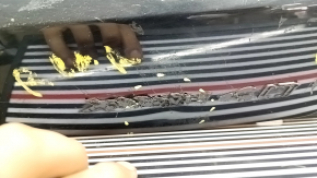 Дверь багажника голая верхняя часть BMW X7 G07 19-26 тонировка, черный 475, замята, тычка, в клее