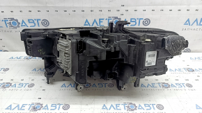Фара передняя правая в сборе BMW X7 G07 19-22 LED с кронштейном и уплотнителем, под полировку, желтит LED