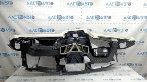 Торпедо передня панель з AIRBAG BMW X7 G07 19-22 під проекцію, Schwarz/Elfenbein-Weiss, під хімчистку