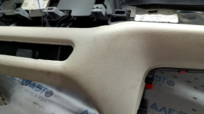 Торпедо передня панель з AIRBAG BMW X7 G07 19-22 під проекцію, Schwarz/Elfenbein-Weiss, під хімчистку