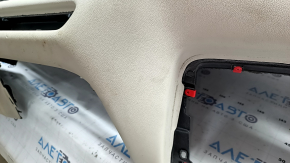 Торпедо передня панель з AIRBAG BMW X7 G07 19-22 під проекцію, Schwarz/Elfenbein-Weiss, під хімчистку