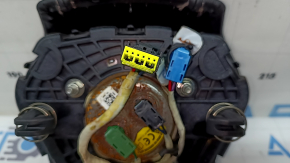 Подушка безопасности airbag в руль водительская BMW X7 G07 19-26 черная, царапина, ржавый пиропатрон