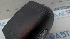 Подушка безопасности airbag в руль водительская BMW X7 G07 19-26 черная, царапина, ржавый пиропатрон