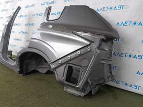 Чверть крило задня ліва Mitsubishi Outlander 22-26 відпиляна з центральною стійкою, графіт, тички