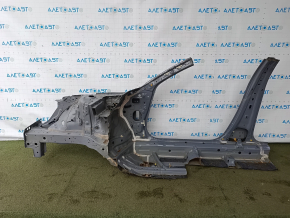 Чверть передня права Honda Accord 23-26 відпиляна з центральною стійкою, сіра, тичка