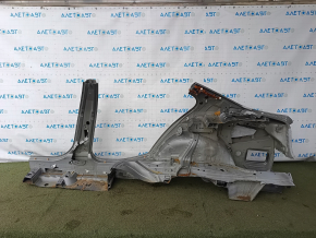 Чверть крило задня права BMW 3 F30 12-18 відпиляно з центральною стійкою, срібло, тички