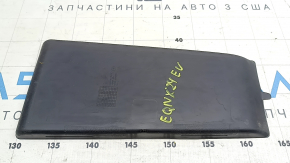 Килимок центральної консолі нижній Chevrolet Equinox EV 24-26 гума, чорний