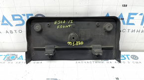 Площадка номерного знака передняя Ford Escape MK3 17-19 рест, вмятина