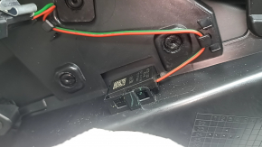 Обшивка двери карточка передняя правая Chevrolet Equinox EV 24-26 черная, верхняя вставка кожа черная, подлокотник резина черная, хром ручка, с подсветкой, без кнопок и проводки