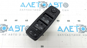 Управление стеклоподъемником передним левым Jeep Cherokee KL 14-23 черное, 2 auto, оплавлено, потерто