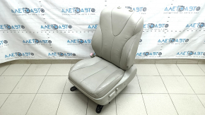 Водійське сидіння Toyota Camry v40 07-09 з airbag, бежева шкіра, електро, з підігрівом, під хімчистку, потріскана шкіра