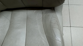Водійське сидіння Toyota Camry v40 07-09 з airbag, бежева шкіра, електро, з підігрівом, під хімчистку, потріскана шкіра