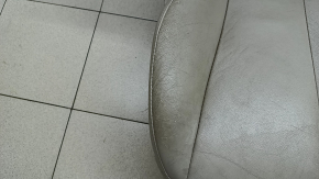 Водійське сидіння Toyota Camry v40 07-09 з airbag, бежева шкіра, електро, з підігрівом, під хімчистку, потріскана шкіра