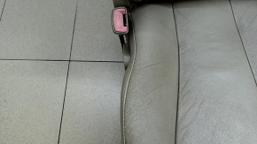 Водійське сидіння Toyota Camry v40 07-09 з airbag, бежева шкіра, електро, з підігрівом, під хімчистку, потріскана шкіра