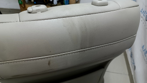 Водійське сидіння Toyota Camry v40 07-09 з airbag, бежева шкіра, електро, з підігрівом, під хімчистку, потріскана шкіра