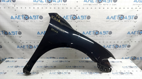 Крыло переднее правое Toyota Camry v40 07-11 черный 202, царапины, коррозия, вмятины, тычка