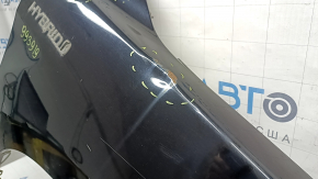 Крыло переднее правое Toyota Camry v40 07-11 черный 202, царапины, коррозия, вмятины, тычка