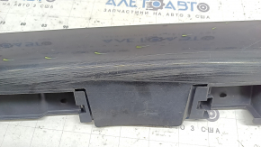 Порог правый Toyota Camry v40 07-11 с абсорбером, черный, затерт, треснут