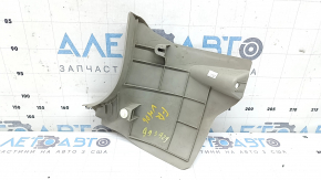 Накладка передней стойки нижняя правая Toyota Camry v40 07-11 бежевая, царапины, побелел пластик