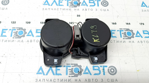 Подстаканники Jeep Cherokee KL 19-23 черный с подсветкой, царапины