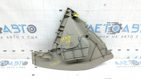 Накладка збоку центральної консолі ліва Toyota Camry v40 07-11 бежева, потерта