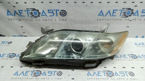 Фара передня ліва Toyota Camry v40 07-09 hybrid, галоген, під полірування, в фарбі