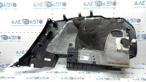 Обшивка арки левая Jeep Cherokee KL 19-23 черная, войлок, под электро крышку, царапины, побелел пластик, под чистку