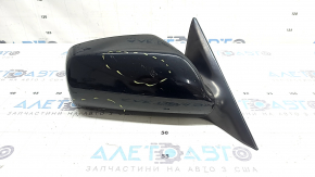 Зеркало боковое правое в сборе Toyota Camry v40 07-11 usa 5 пинов, черное, потерто