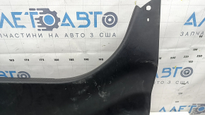 Накладка отвору багажника Toyota Camry v40 07-11 чорна, затерта, погнута, побілів пластик