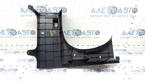 Перегородка сидіння багажника ліва Toyota Camry v40 07-11 hybrid, чорна, подряпини