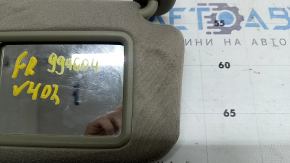 Козирок правий Toyota Camry v40 07-11 бежевий, без гачка, під хімчистку, під перешив