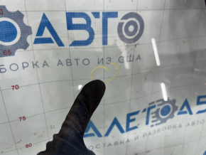 Лобове скло Alfa Romeo Giulia 20-23 під камеру та датчик дощу, зламані кріплення камери та датчика, повітря, тички, подряпини