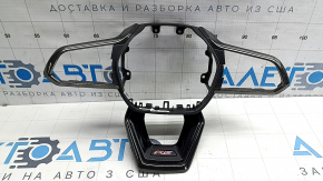 Накладка керма Chevrolet Equinox EV 24-26 чорна, чорний накладка глянець, темно-сірі молдинги, тріщина, зламані кріплення