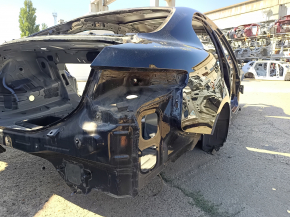 Чверть крило задня права Alfa Romeo Giulia 17-24 на кузові, чорна, тички, вм'ятинки