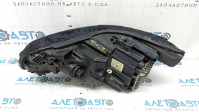 Фара передня права у зборі Jeep Cherokee KL 19-23 LED, жовтить DRL, під полірування