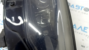Фара передня права у зборі Jeep Cherokee KL 19-23 LED, жовтить DRL, під полірування