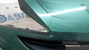 Решітка радіатора grill у зборі Toyota Prius 50 Prime 17-19 без парктроників, тріснута, сколи, надламане кріплення