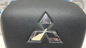 Подушка безпеки airbag в кермо водійська Mitsubishi Outlander 22-26 чорна, обліз хром, подряпина