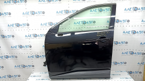 Двері в зборі передня ліва Nissan Rogue 21-26 keyless. триплекс, куточок глянець, чорний KH3, подряпини на накладках