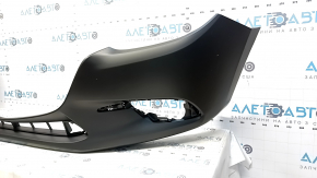 Бампер передний голый Mazda 3 17-18 BM без парктроников, без омывателей фар, EUR