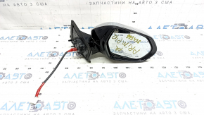 Зеркало боковое правое в сборе Toyota Prius 50 16-22 5 пинов, серебро, царапины