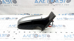 Зеркало боковое правое в сборе Toyota Prius 50 16-22 5 пинов, серебро, царапины