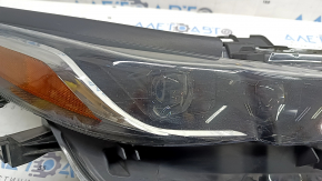 Фара передня права в зборі Toyota Prius 50 Prime 17-19 LED з ущільнювачем та верхнім кріпленням, під полірування