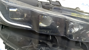 Фара передня права в зборі Toyota Prius 50 Prime 17-19 LED з ущільнювачем та верхнім кріпленням, під полірування