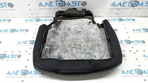 Обшивка подушки заднього правого сидіння 2 ряд Jeep Cherokee KL 19-22 шкіра чорна, перфорація, під чищення, подряпини, прим'ята