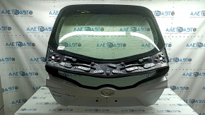 Дверь багажника голая со стеклами Toyota Prius 50 Prime 17-22 серебро 1F7, царапины на стекле