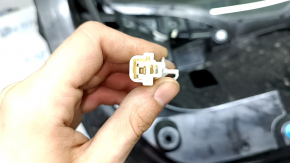 Дверь багажника голая со стеклами Toyota Prius 50 Prime 17-22 серебро 1F7, царапины на стекле
